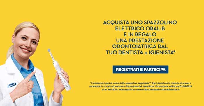 Oral-B ti regala una visita odontoiatrica