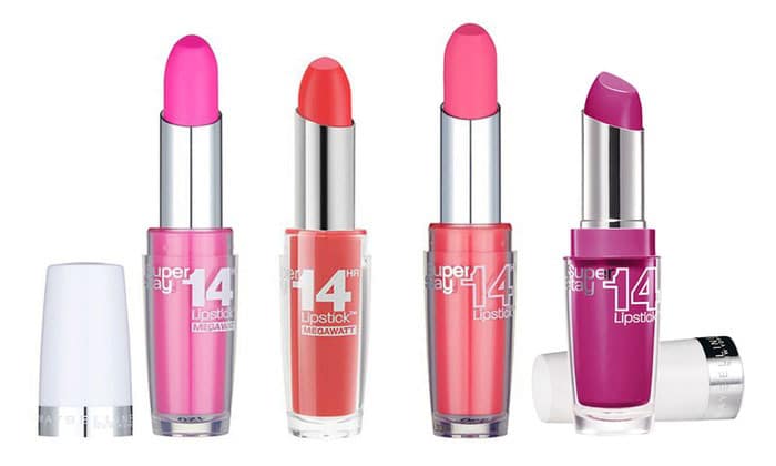 Promozione 4 rossetti Maybelline