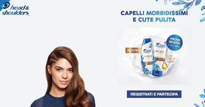 Prova gratis balsamo Head&Shoulders