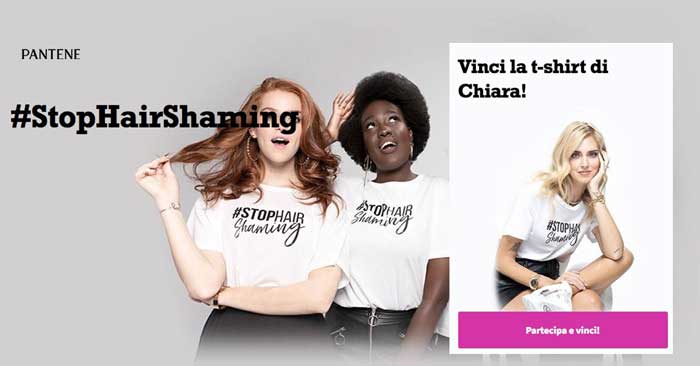 Vinci la T-Shirt di Chiara Ferragni