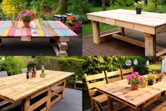 pallet riciclo giardino