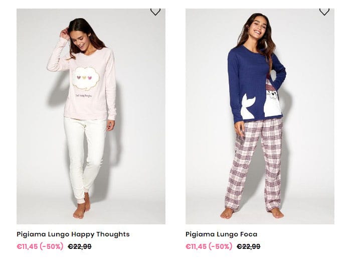 pigiami tezenis saldi