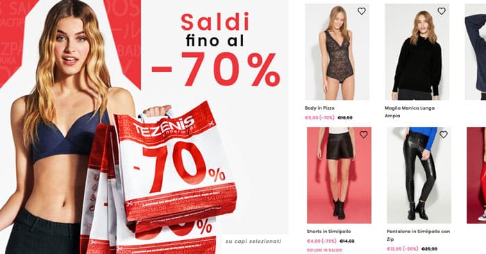 Saldi Tezenis