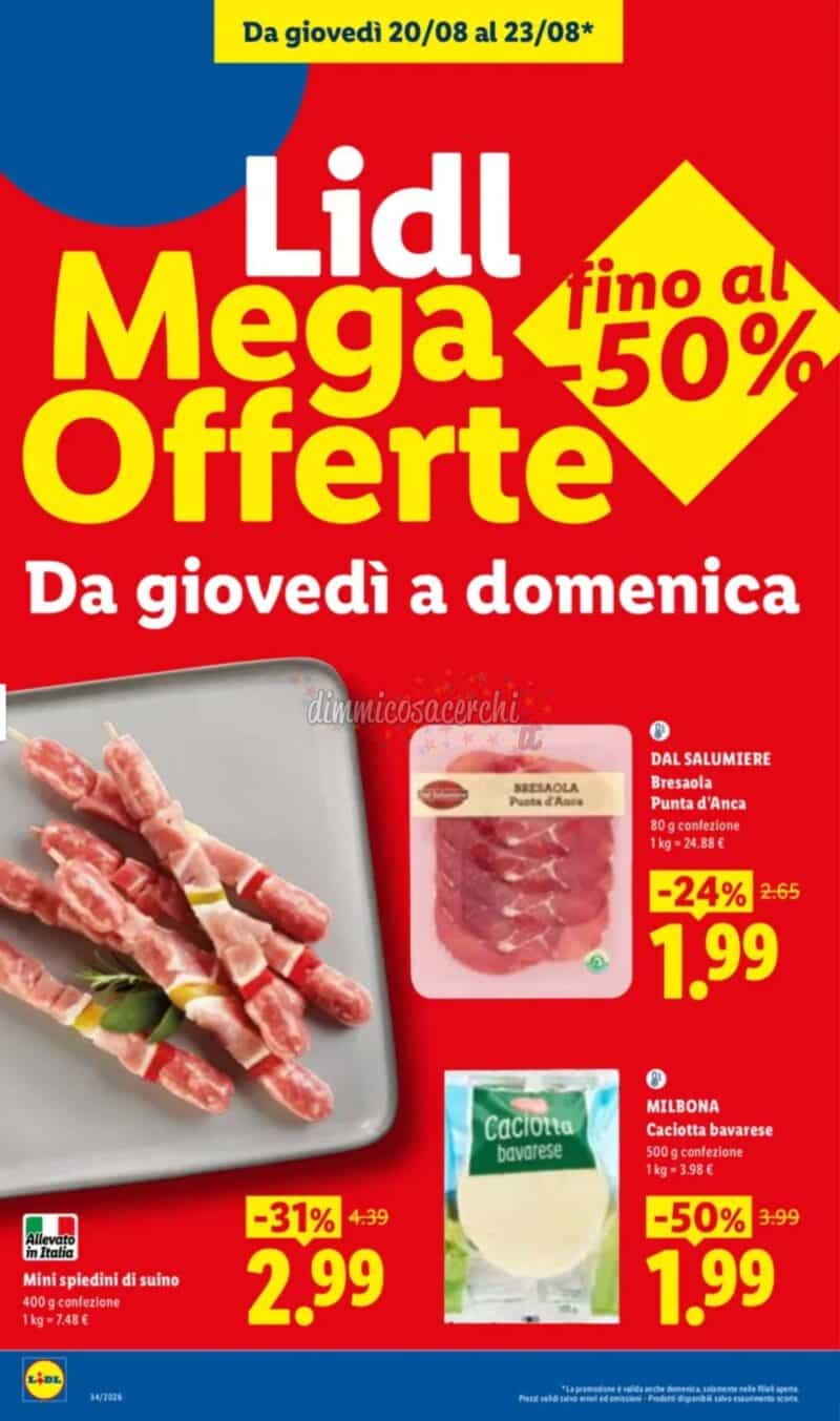 Volantino LIDL