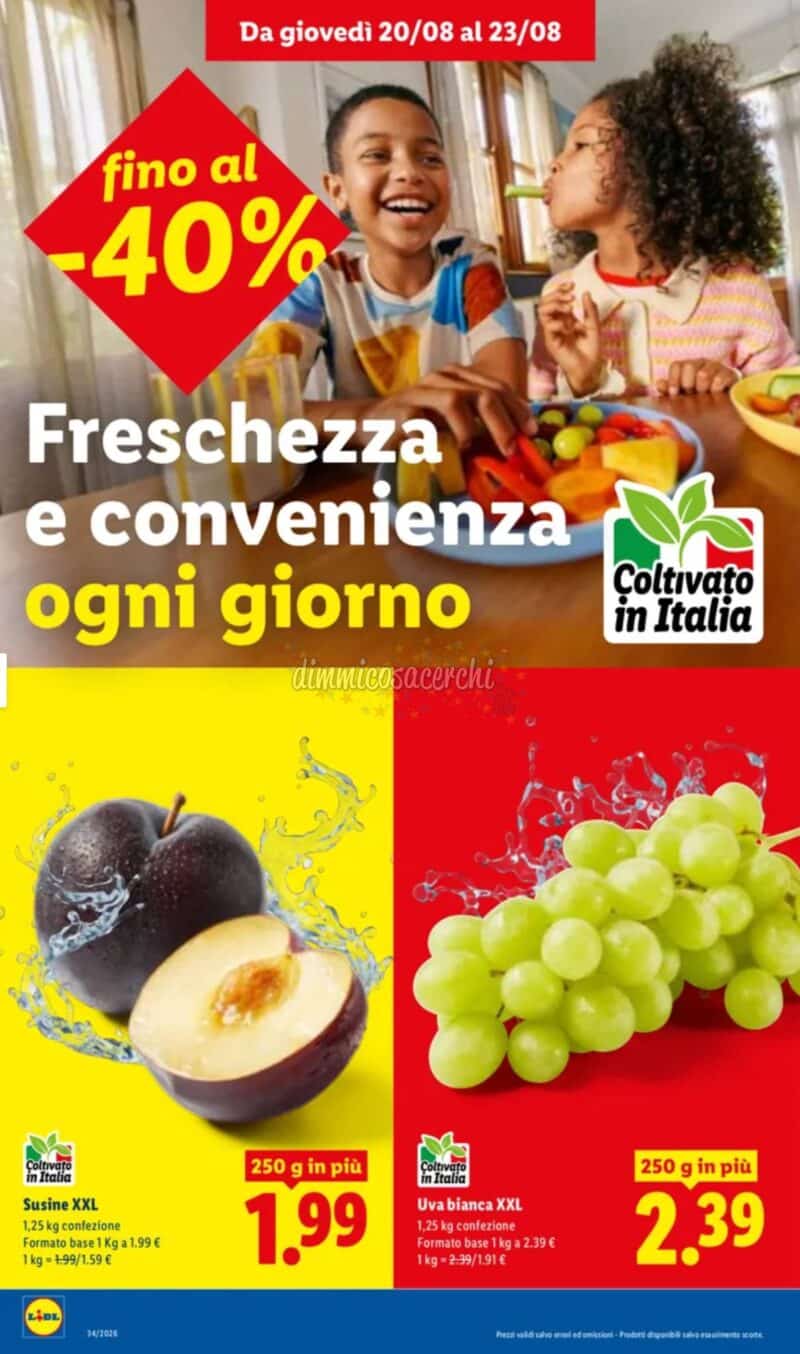 Volantino LIDL