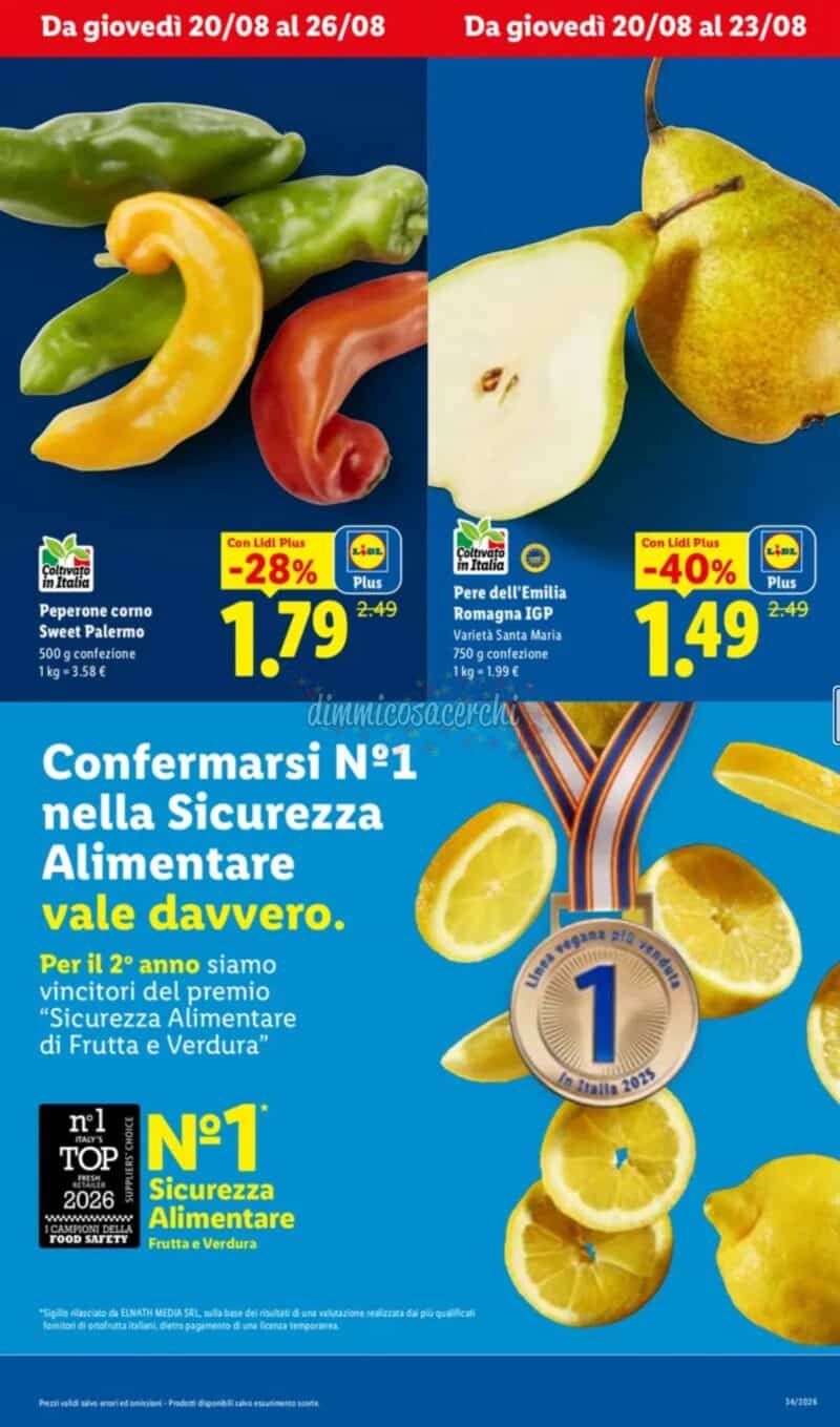 Volantino LIDL