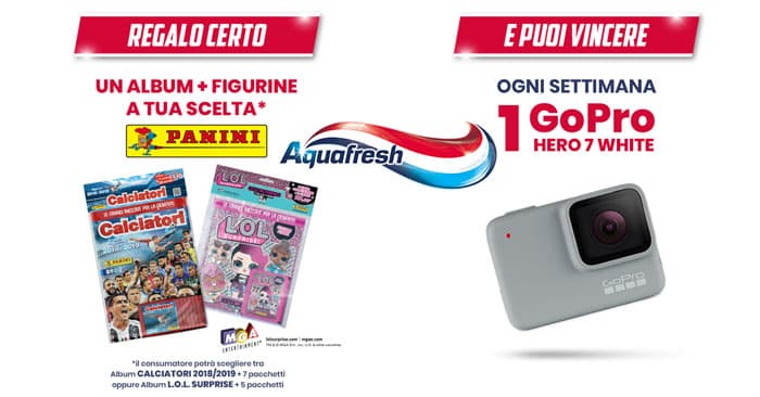 Concorso Aquafresh "Famiglie Sorridenti"