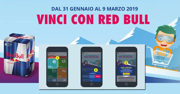 Concorso "Con Red Bull vinci due volte"