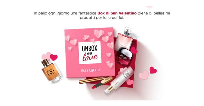 Concorso Esserbella "Unbox Your Love"