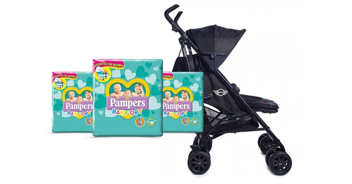 Concorso Pampers: vinci passeggini EasyWalker