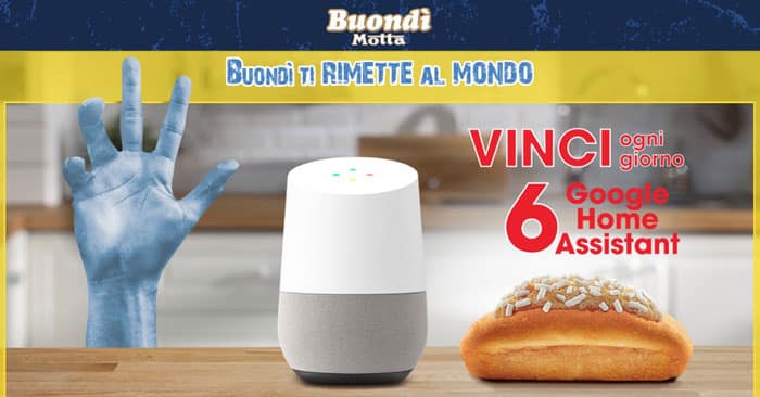 Concorso "Ti rimette al mondo" Buondì Motta