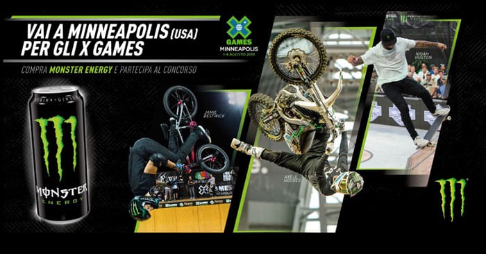 Concorso “Vola a Minneapolis con Monster”