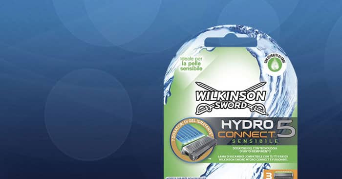 Diventa tester Wilkinson Sword Hydro 5 Connect Sensibile