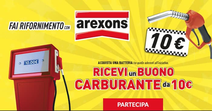 Fai rifornimento con Arexons