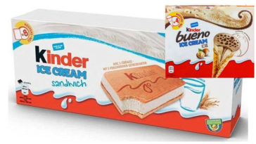 Gelati Kinder Italia
