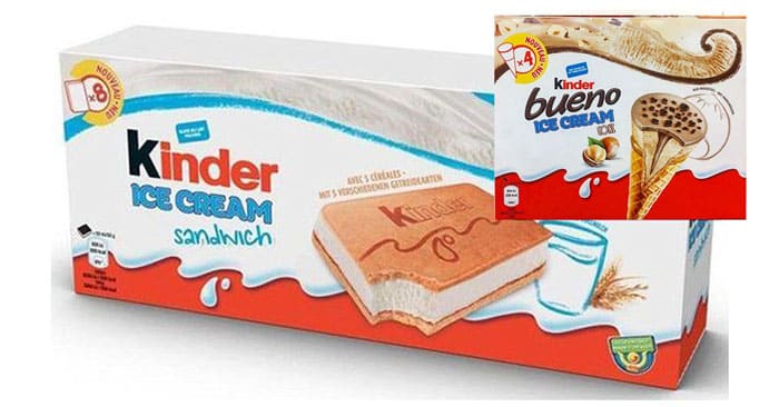 Gelati Kinder Italia