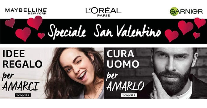 L'Oreal, Garnier e Maybelline scontate