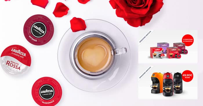 Promozione Lavazza di San Valentino