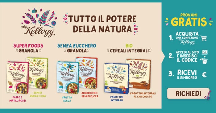 Prova gratis Kelloggs