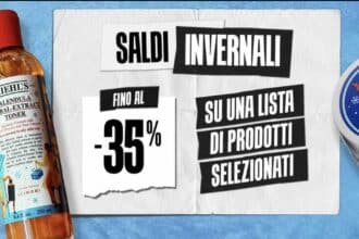 Saldi invernali Kiehl's