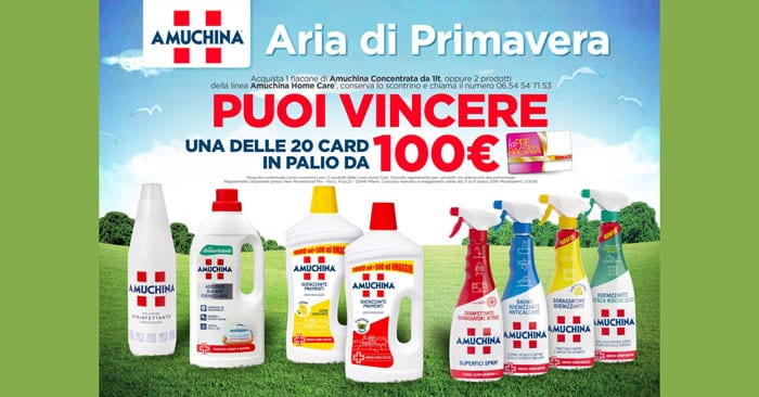 Amuchina: "Aria di primavera"