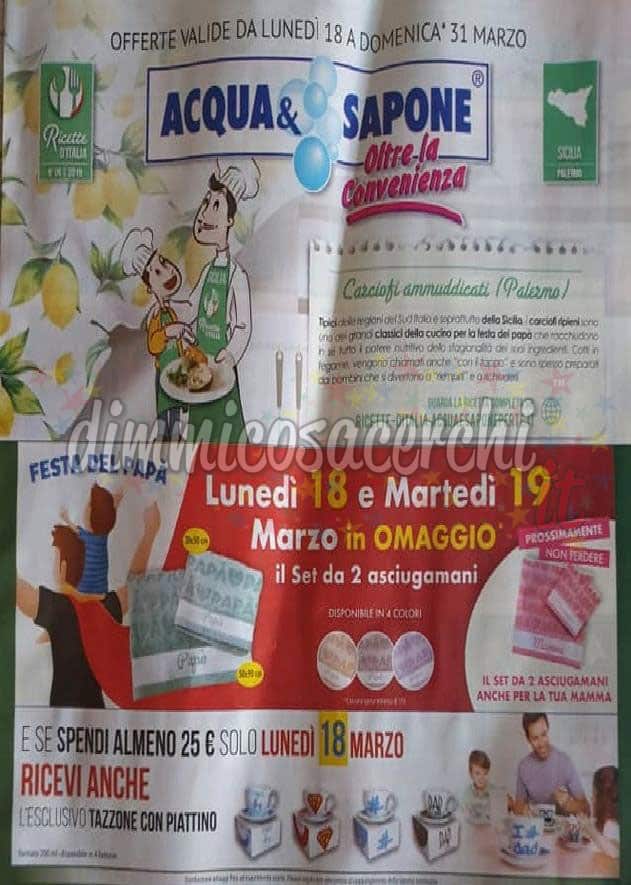 volantino ACQUA&SAPONE (festa della mamma)