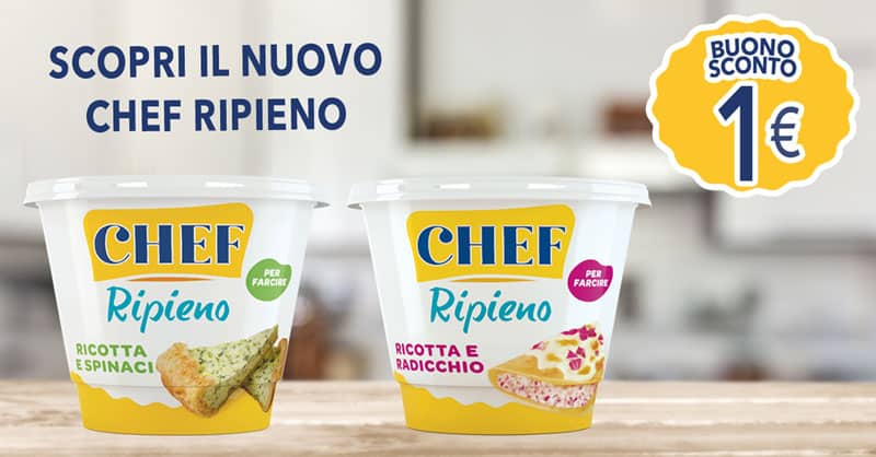 Buono sconto Chef ripieno