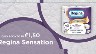 Buono sconto Regina Sensation
