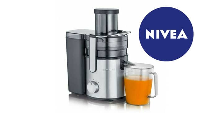 Centrifuga Severin in regalo con Nivea