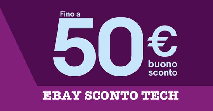 Ebay buono sconto Tech