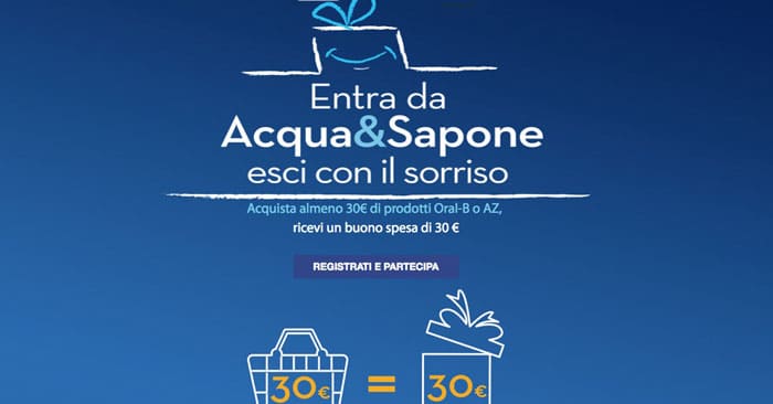 Entra in Acqua & Sapone, esci con il sorriso