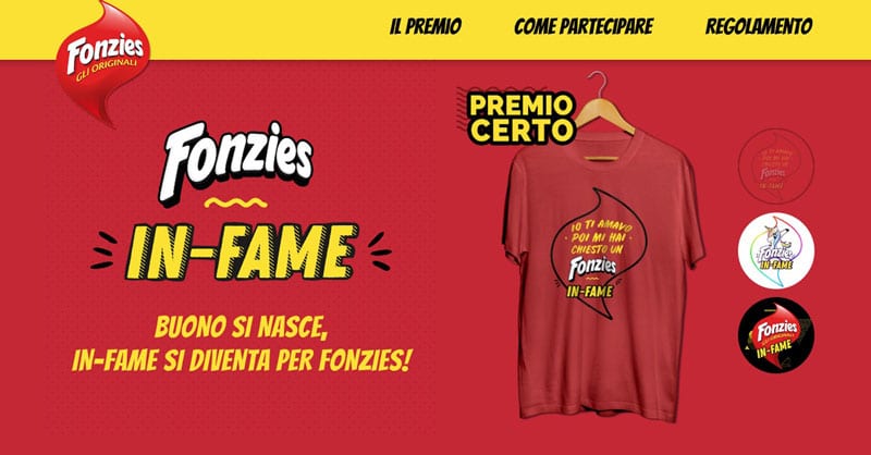 Fonzies "In-fame" maglietta