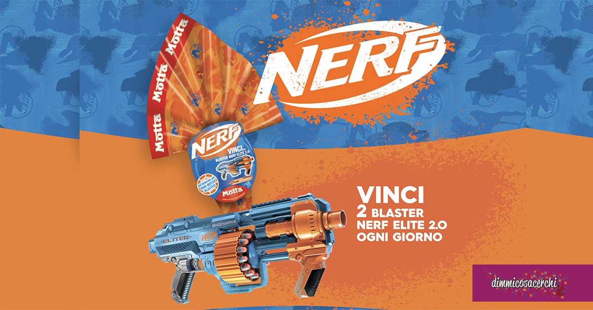 Pasqua Paluani: vinci Nerf Pasqua Motta: vinci giochi Nerf