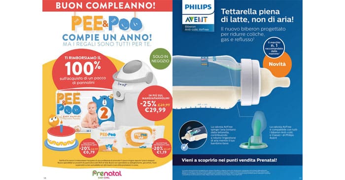 Promozione Prenatal The Pee&Poo