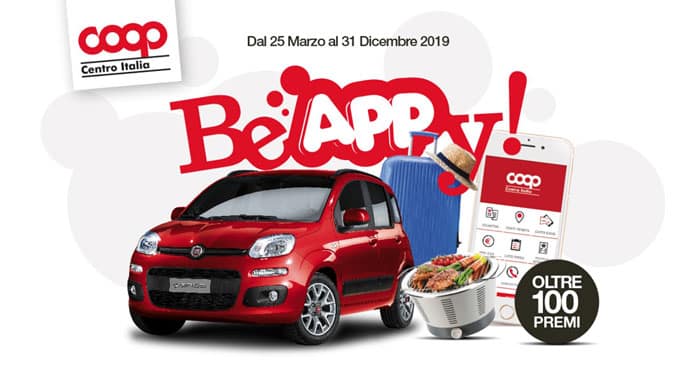 Raccolta punti BeAppy Coop Centro Italia