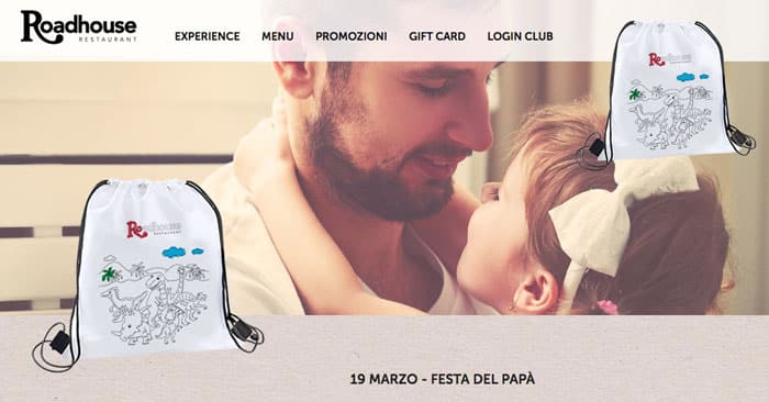 Roadhouse: promozione festa del papà