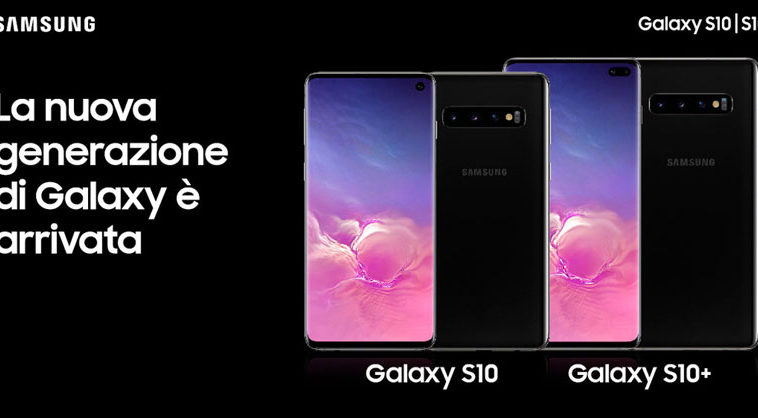 Samsung Galaxy S10 ed S10+ diventa tester