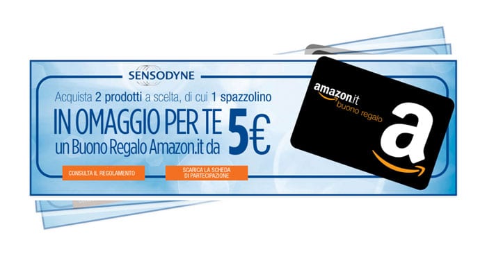 Sensodyne: in regalo buono Amazon