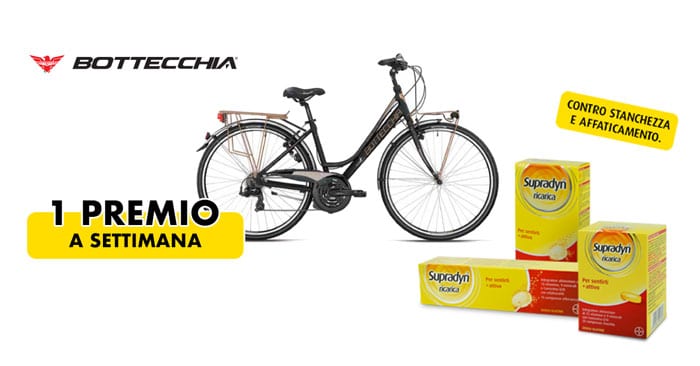 Supradyn Ricarica: vinci bicicletta Bottecchia