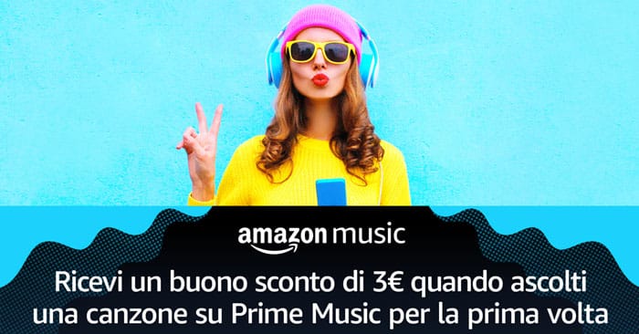 Buono sconto Amazon Music: come ottenerlo gratis!