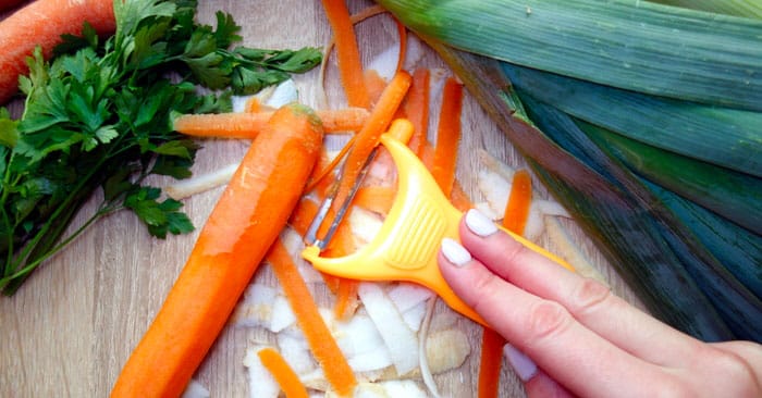 Come riciclare la bocca di carota