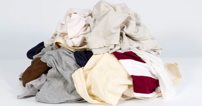 riciclare vestiti: