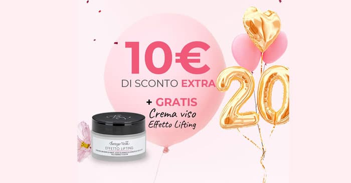 Bottega Verde online festeggia 20 anni