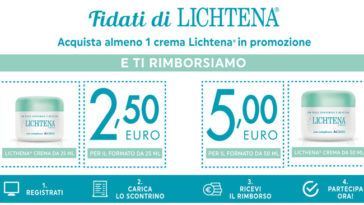 Cashback "Fidati di LICHTENA®"