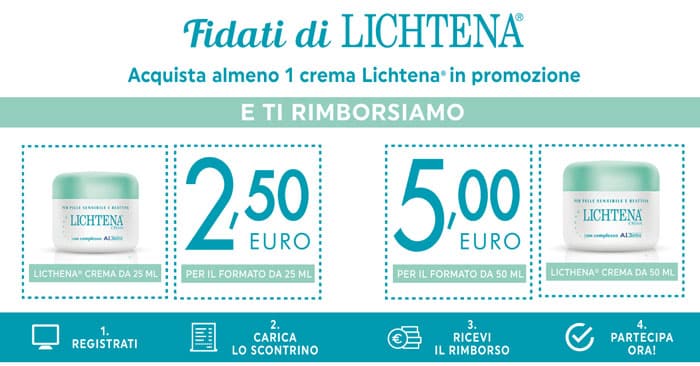 Cashback "Fidati di LICHTENA®"