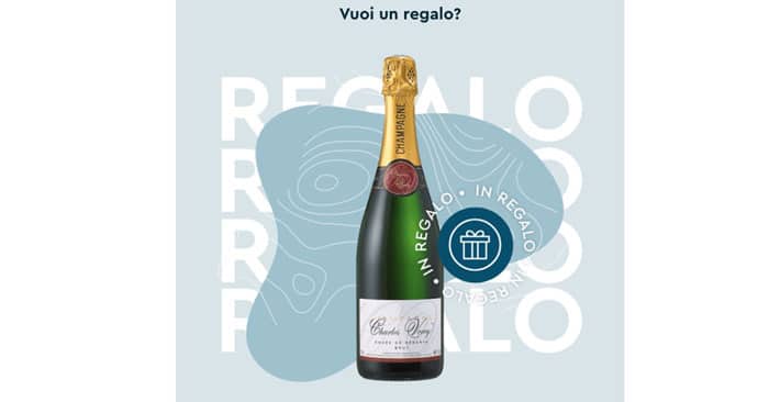 Champagne in regalo