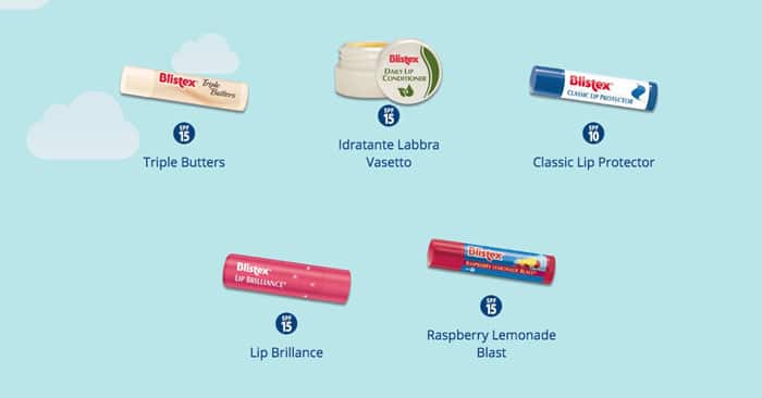 Concorso "Blistex gioca e vinci"
