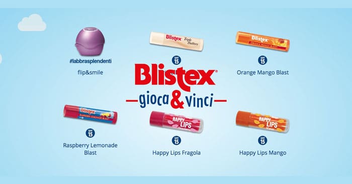 Concorso "Blistex gioca e vinci" Concorso "Blistex gioca e vinci"