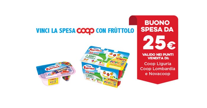 Concorso Fruttolo: vinci la spesa Coop