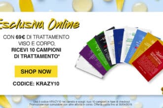 Kiehl's: 10 campioni omaggio